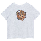 Miles the Label infant & kids hot dog baseball tee