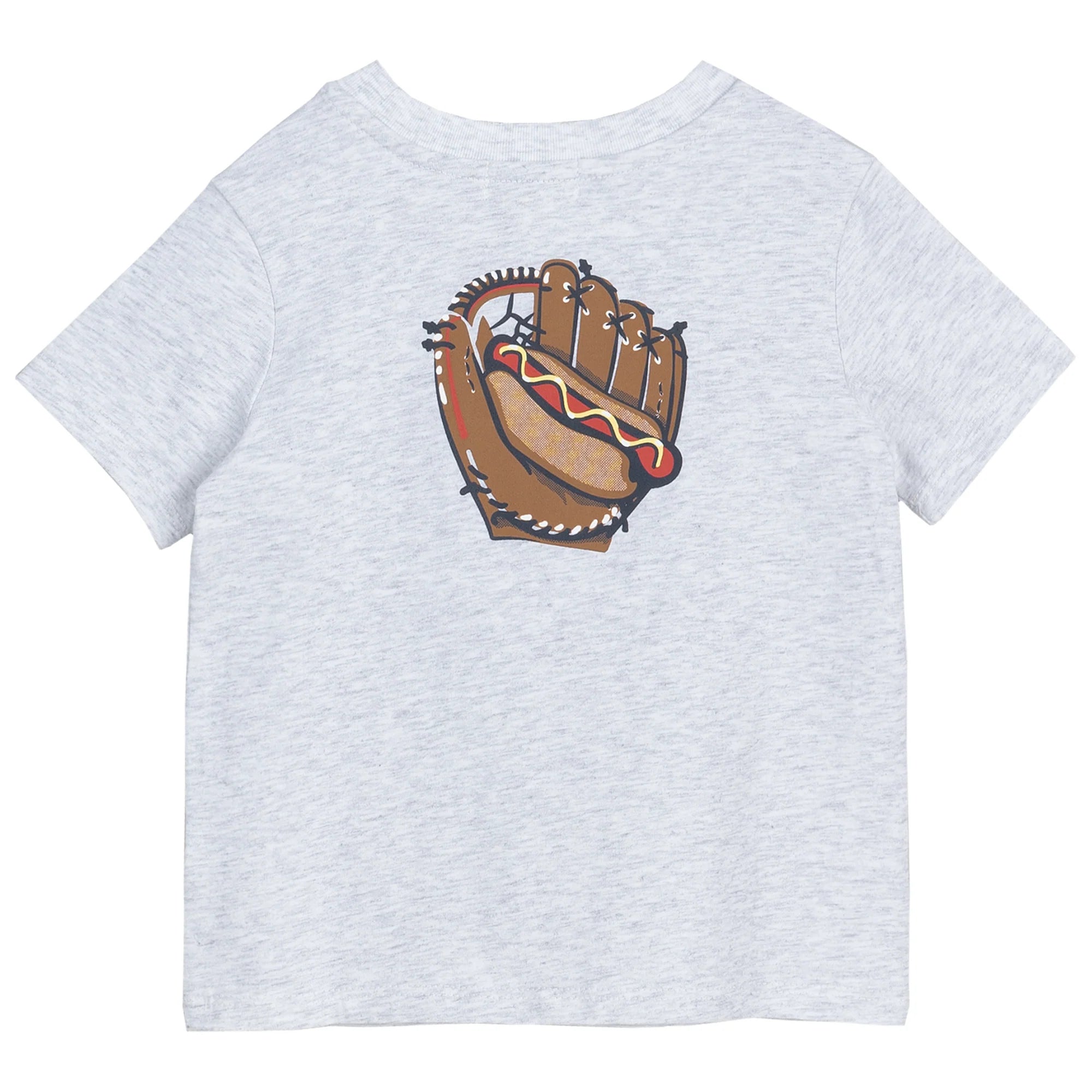 Miles the Label infant & kids hot dog baseball tee
