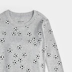 Petit Lem kids soccer print pajamas