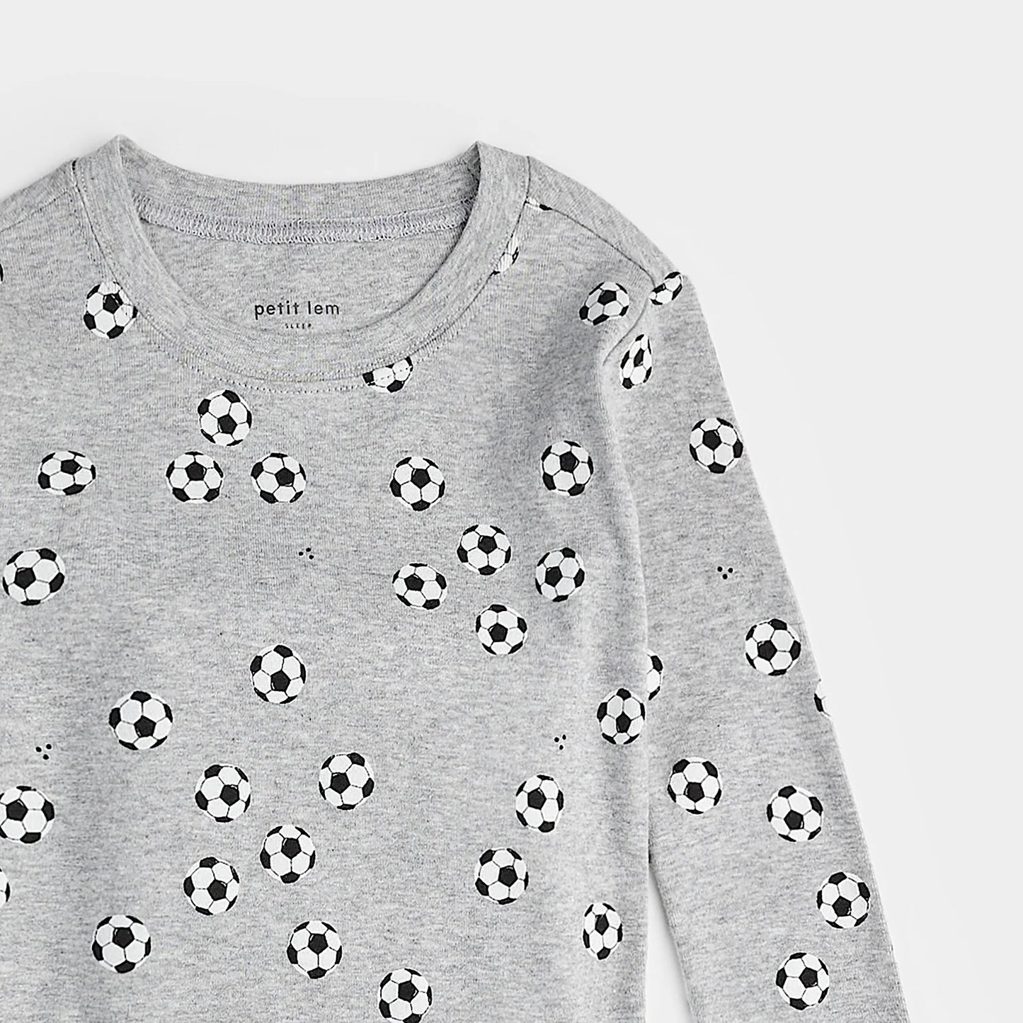 Petit Lem kids soccer print pajamas