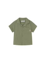 Mayoral infant & toddler gauzy button up shirt