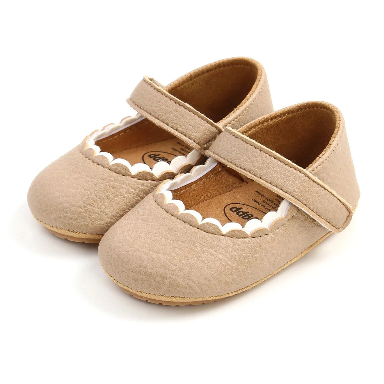 Urban Tots infant girl scalloped mary janes