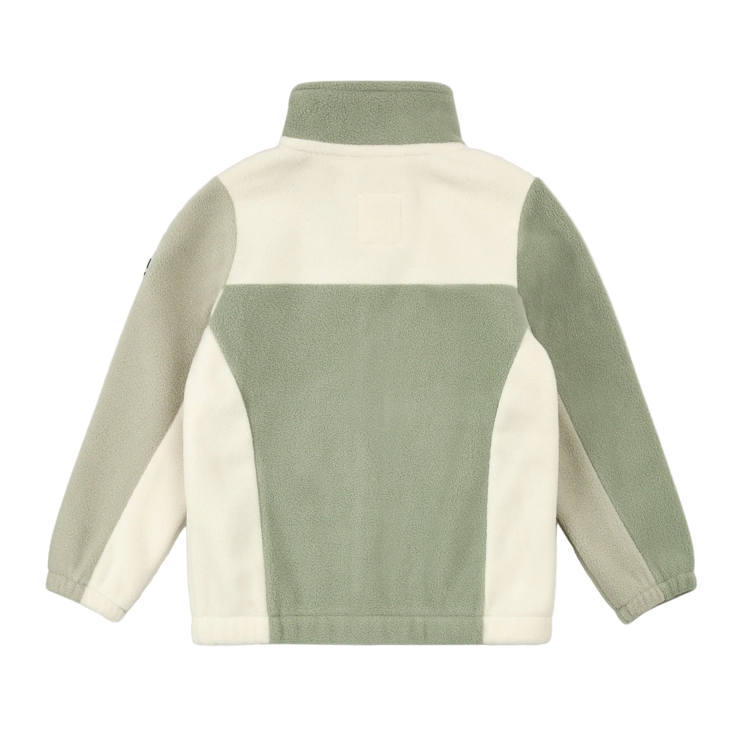 Miles the Label kids color block fleece jacket