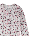 Petit Lem girls poppy floral print pajamas