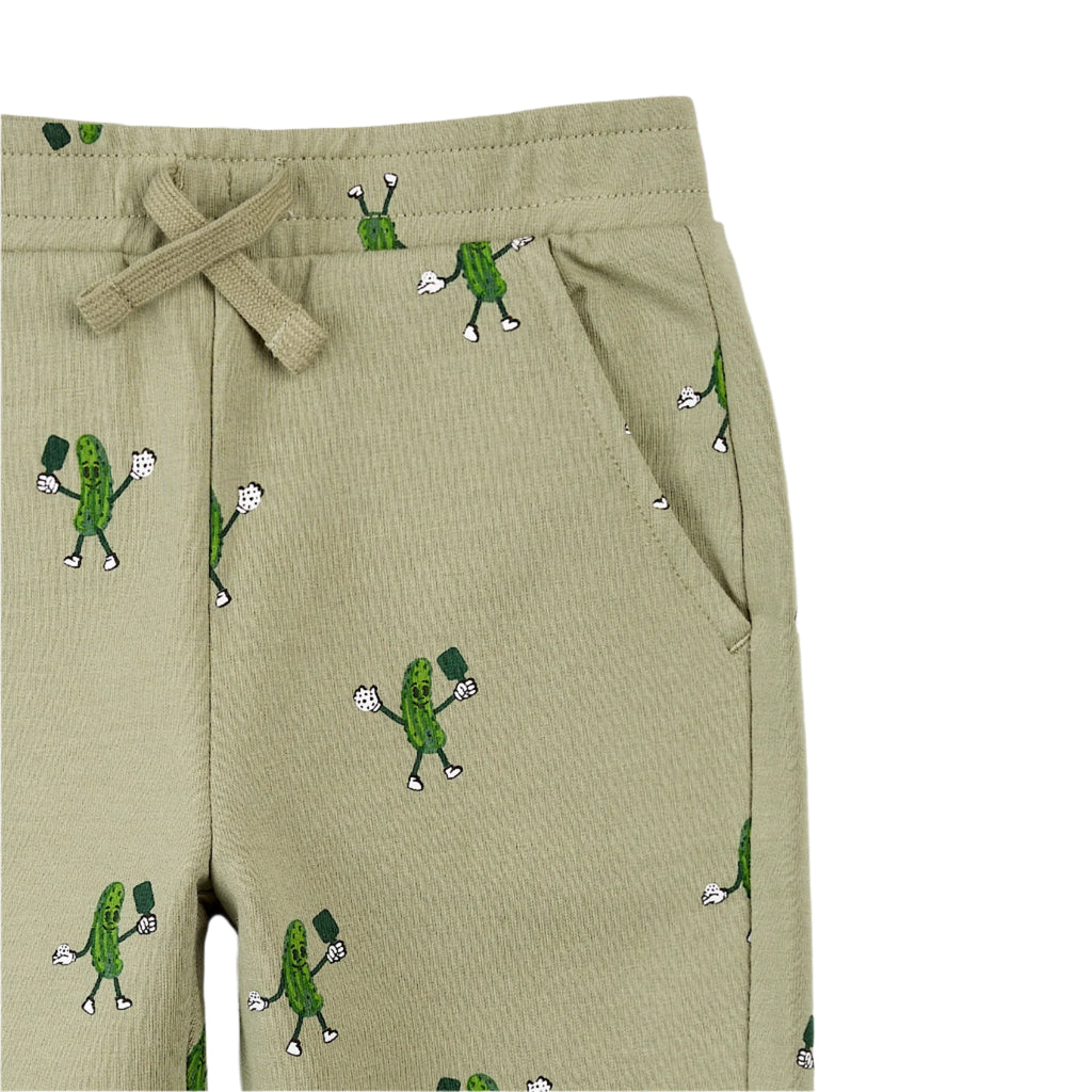 Miles the Label kids pickleball print shorts