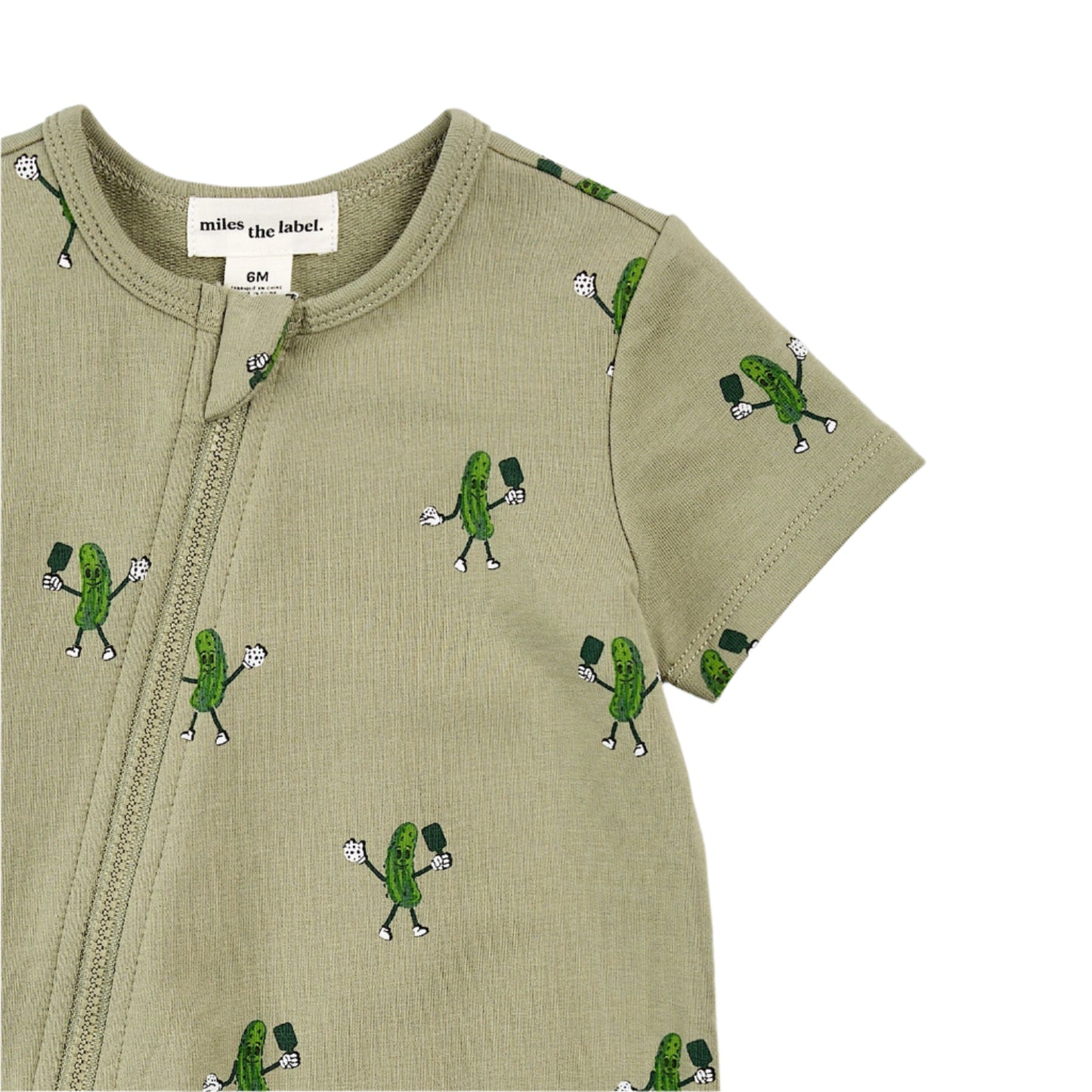Miles the Label infant pickleball print short romper