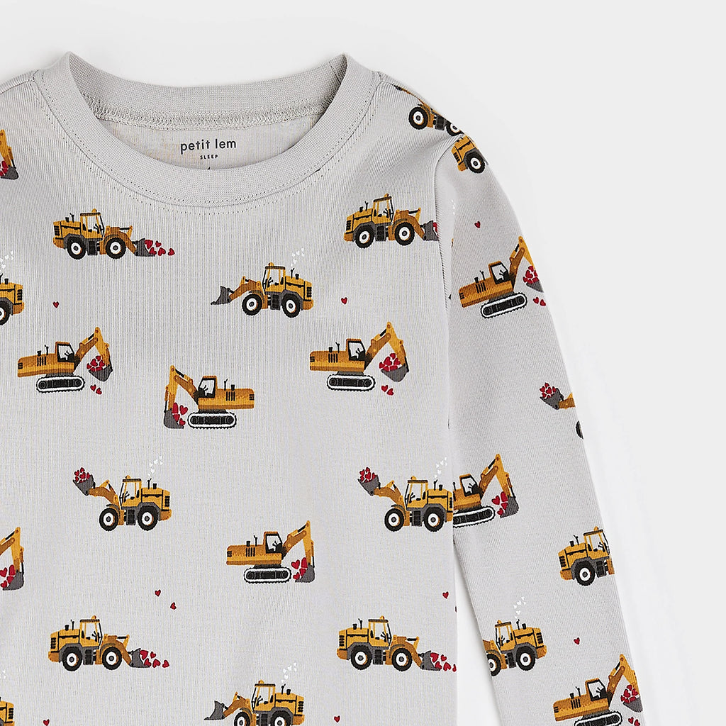 Petit Lem boys I dig you pajamas
