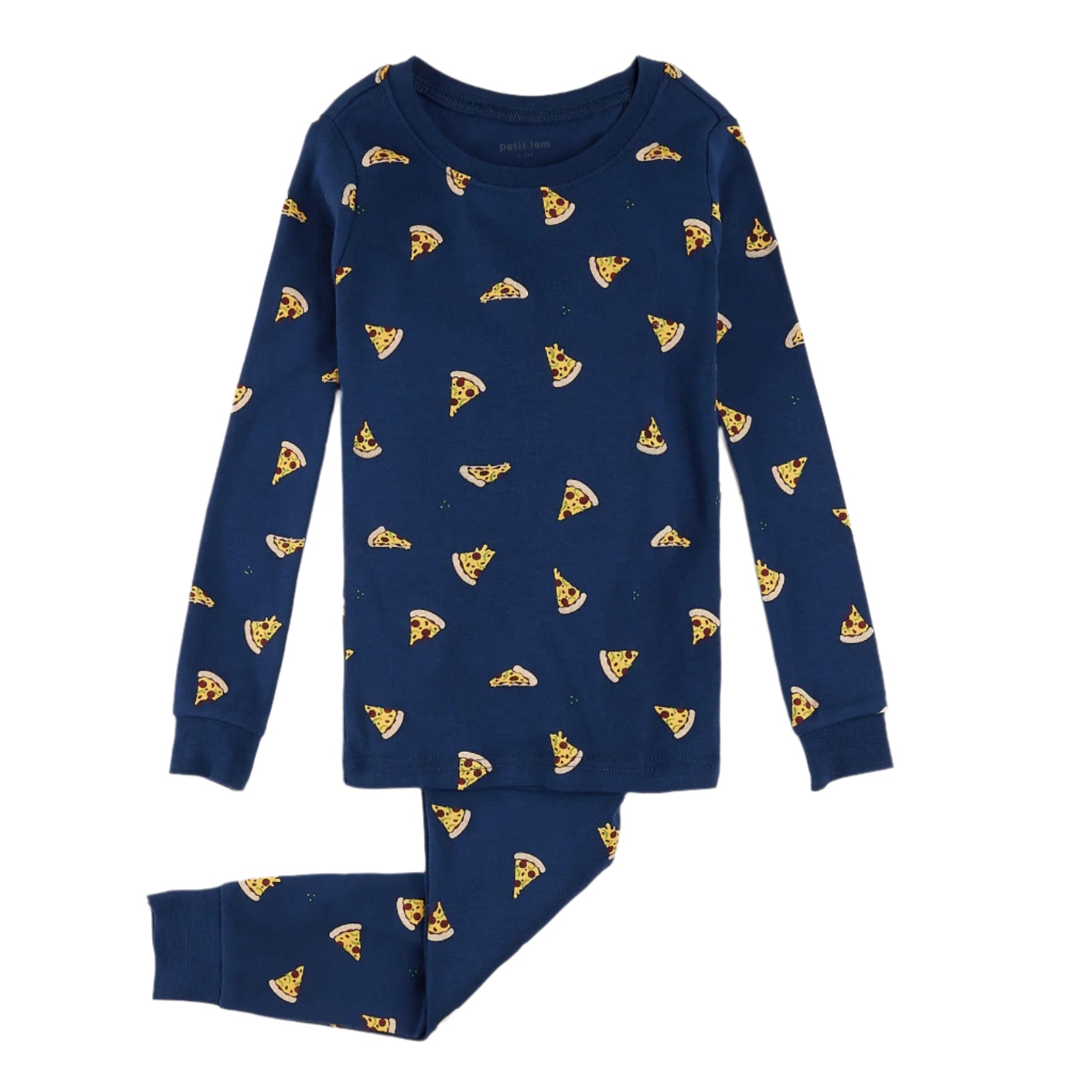 Petit Lem kids pizza print pajamas