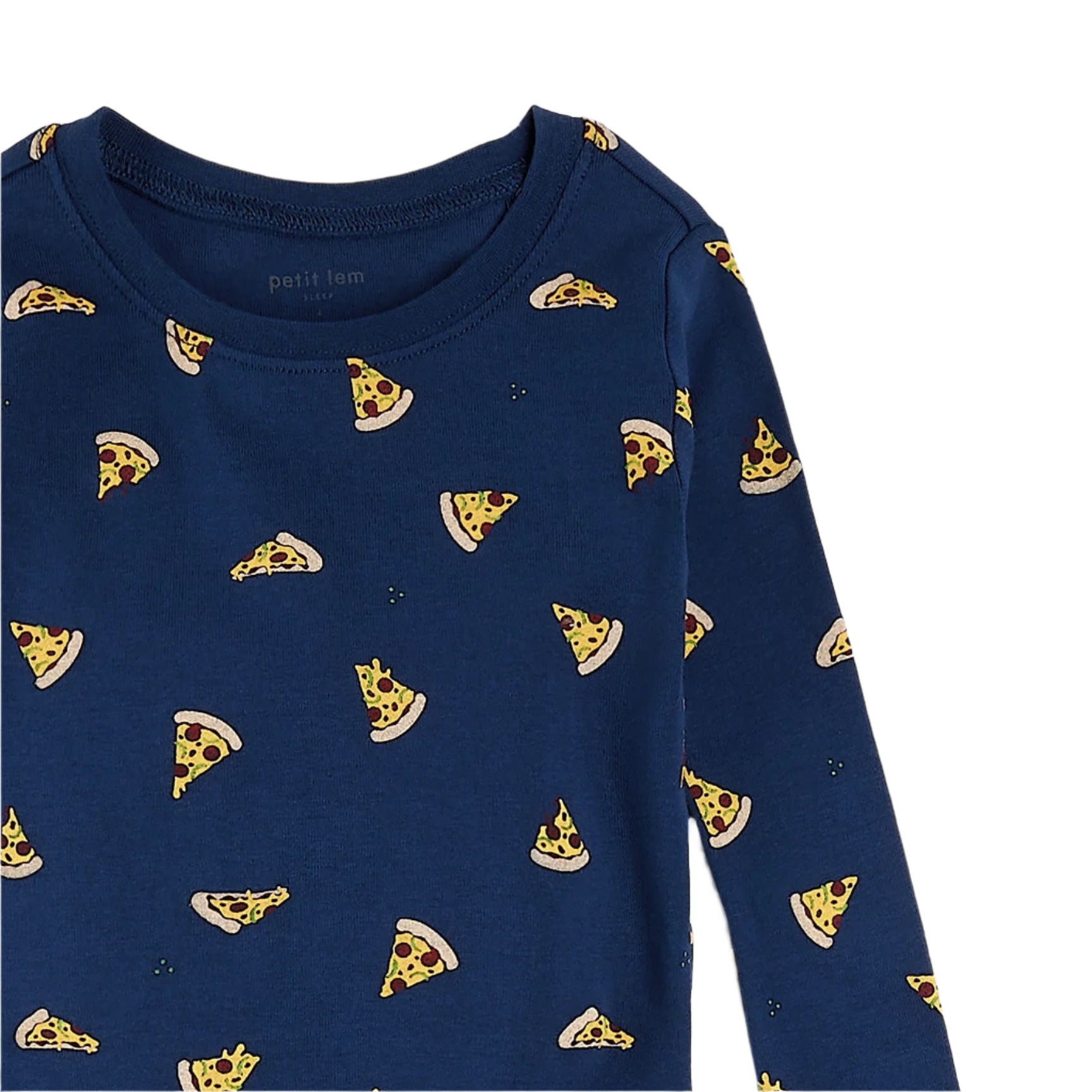 Petit Lem kids pizza print pajamas