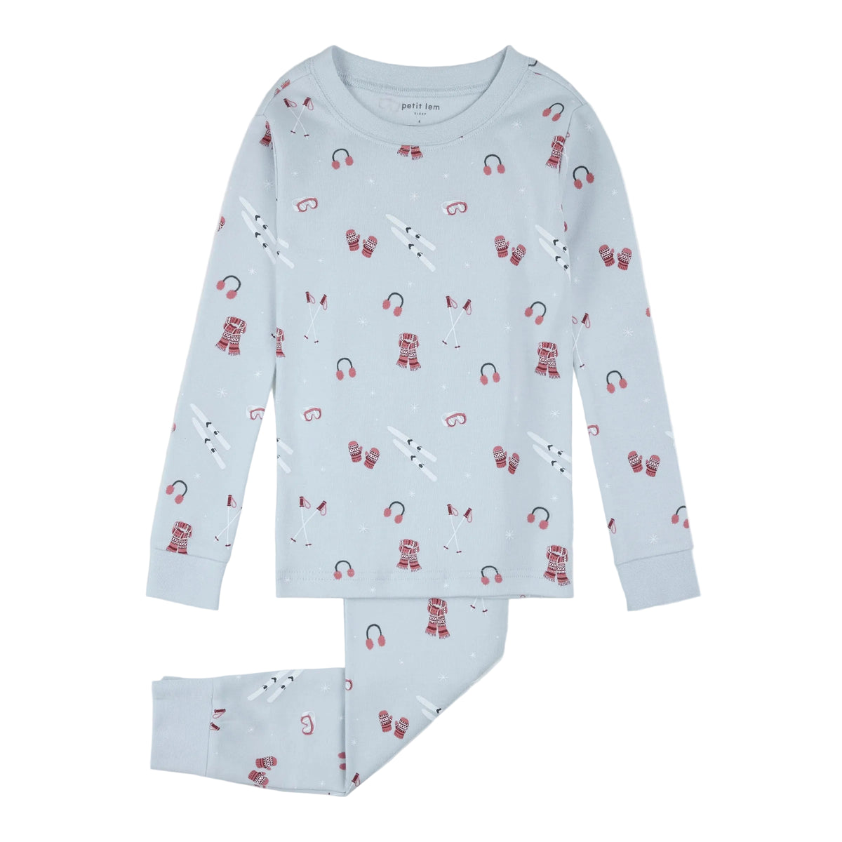 Petit Lem girls après-ski print pajamas