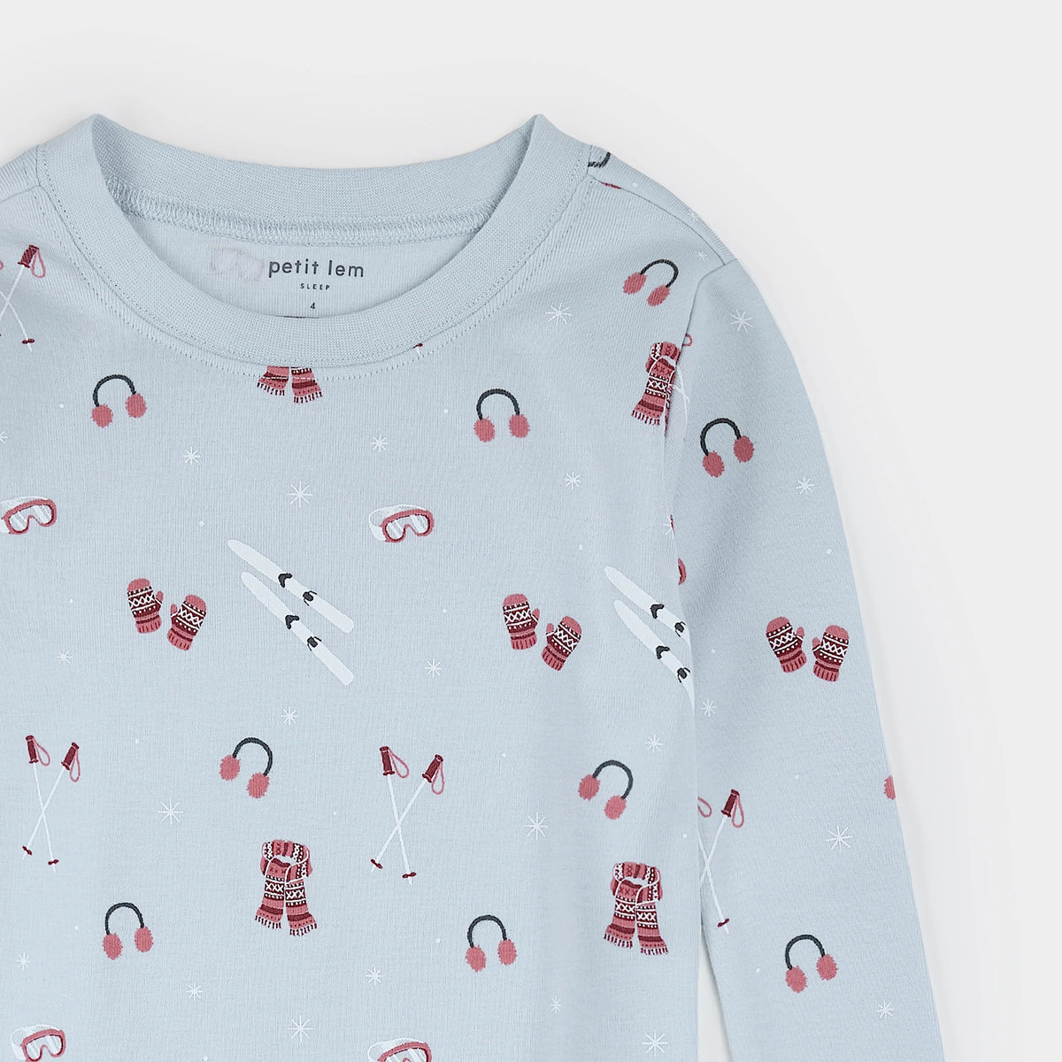 Petit Lem girls après-ski print pajamas