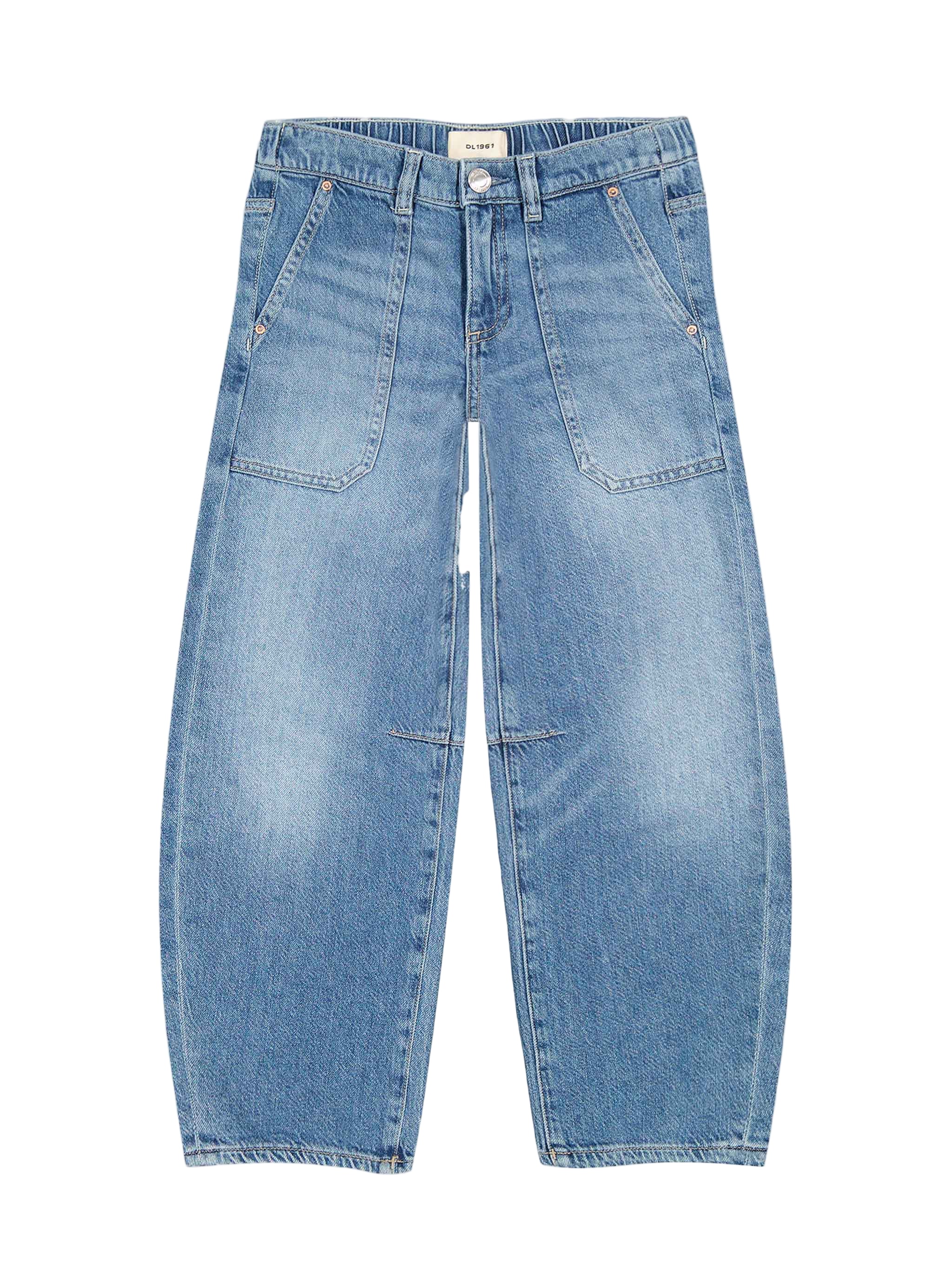 DL1961 girls lilia pull-on barrel jeans