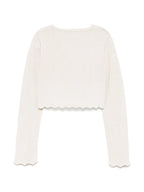 Abel & Lula girls shimmer cardigan