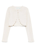 Abel & Lula girls shimmer cardigan
