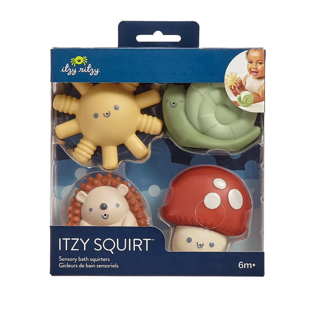 Itzy Ritzy itzy squirt™ 4-pack of soft bath toys
