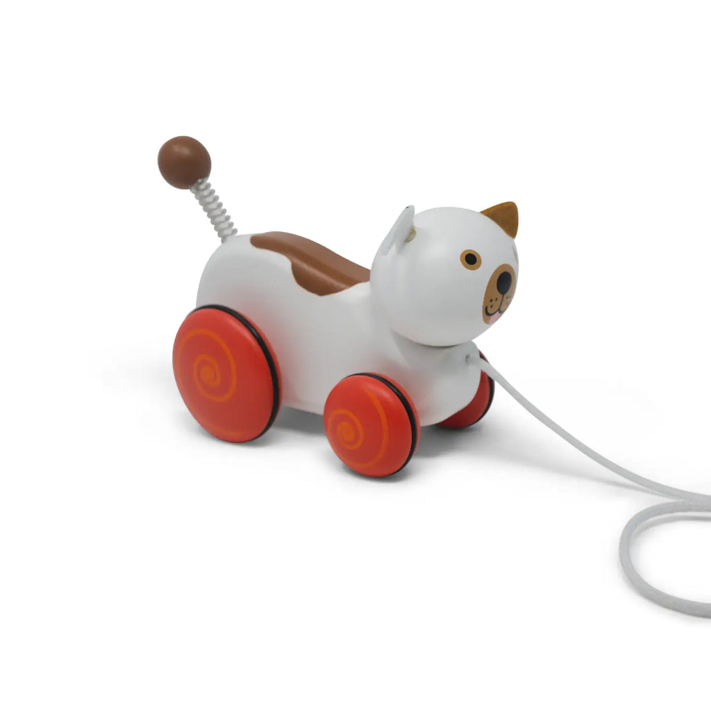 Jack Rabbit Creations wiggles the dog pull toy