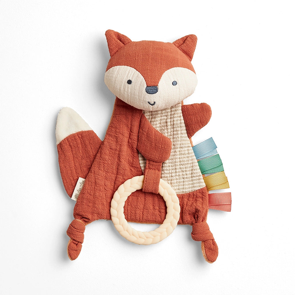 Itzy Ritzy crinkle™ sensory toy with teether