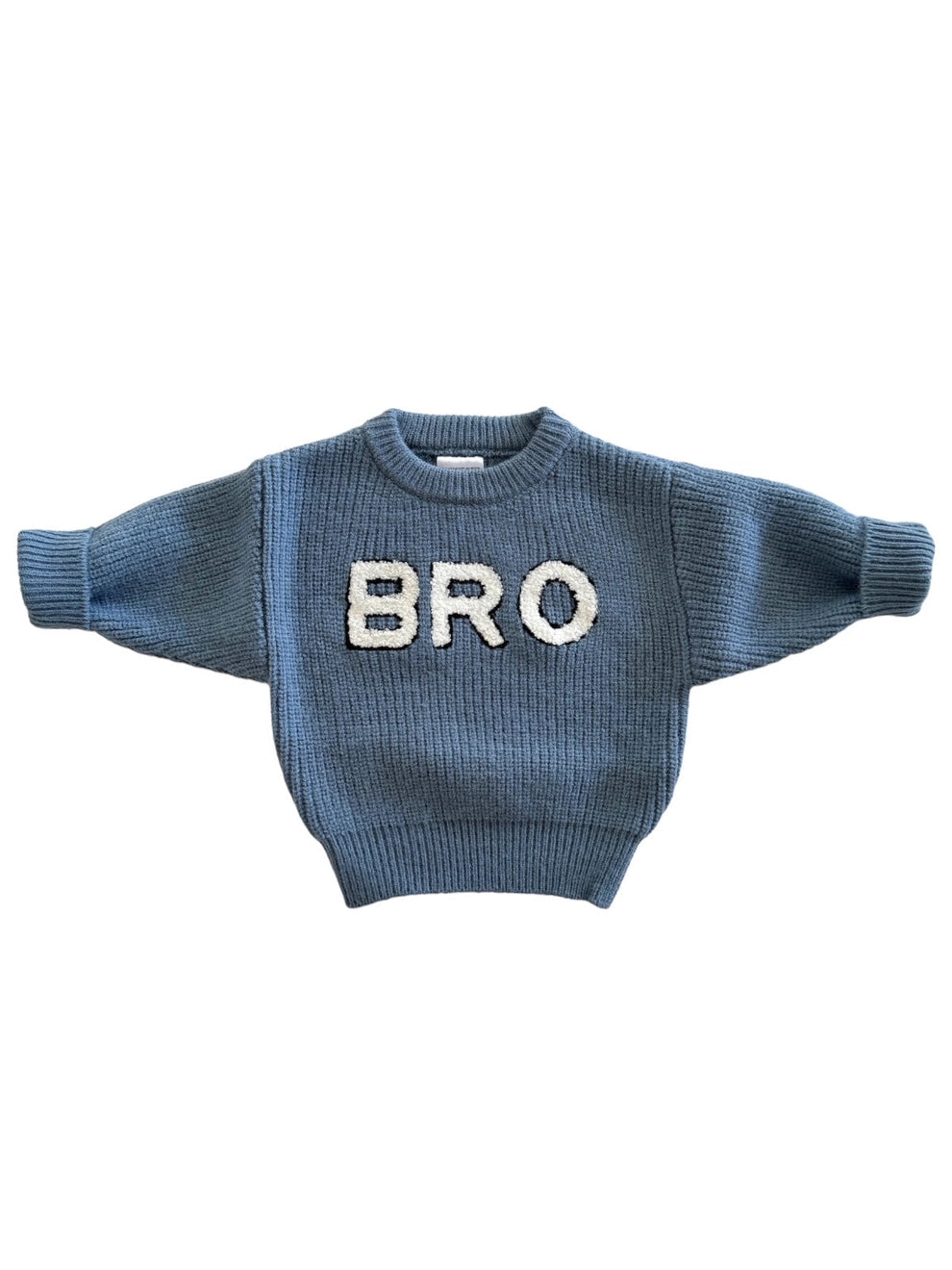SpearmintLOVE infant boy "bro" sweater