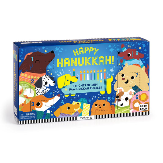 Happy Hanukkah! countdown puzzle set