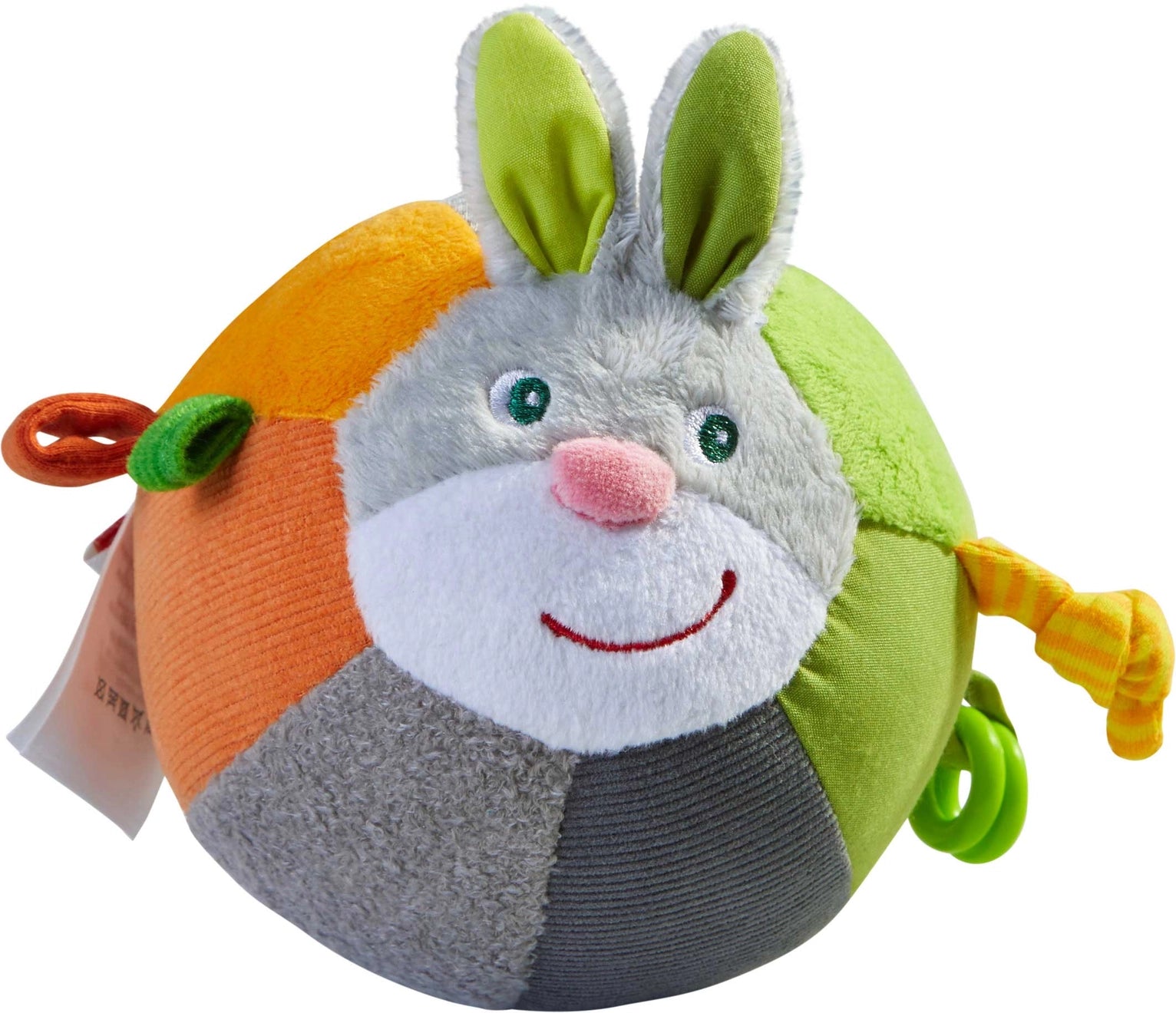 Haba USA bunny rattle ball