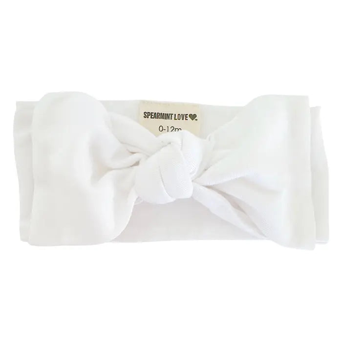 SpearmintLOVE infant girl knot bow