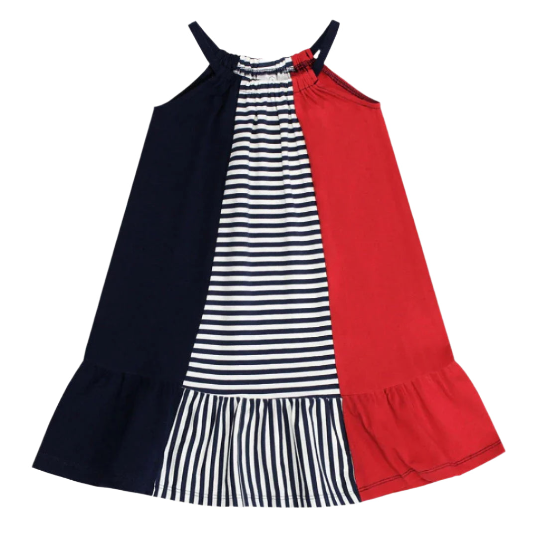 Globaltexkids girls mix panel dress