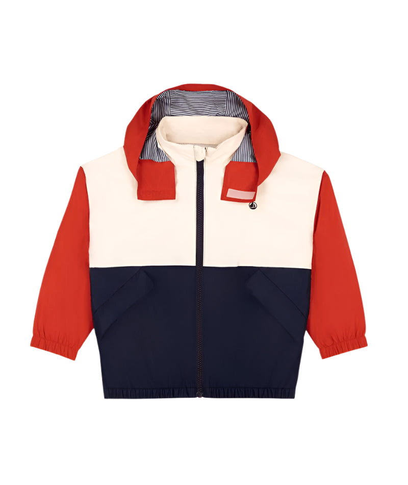 Petit Bateau kids colorblock jacket