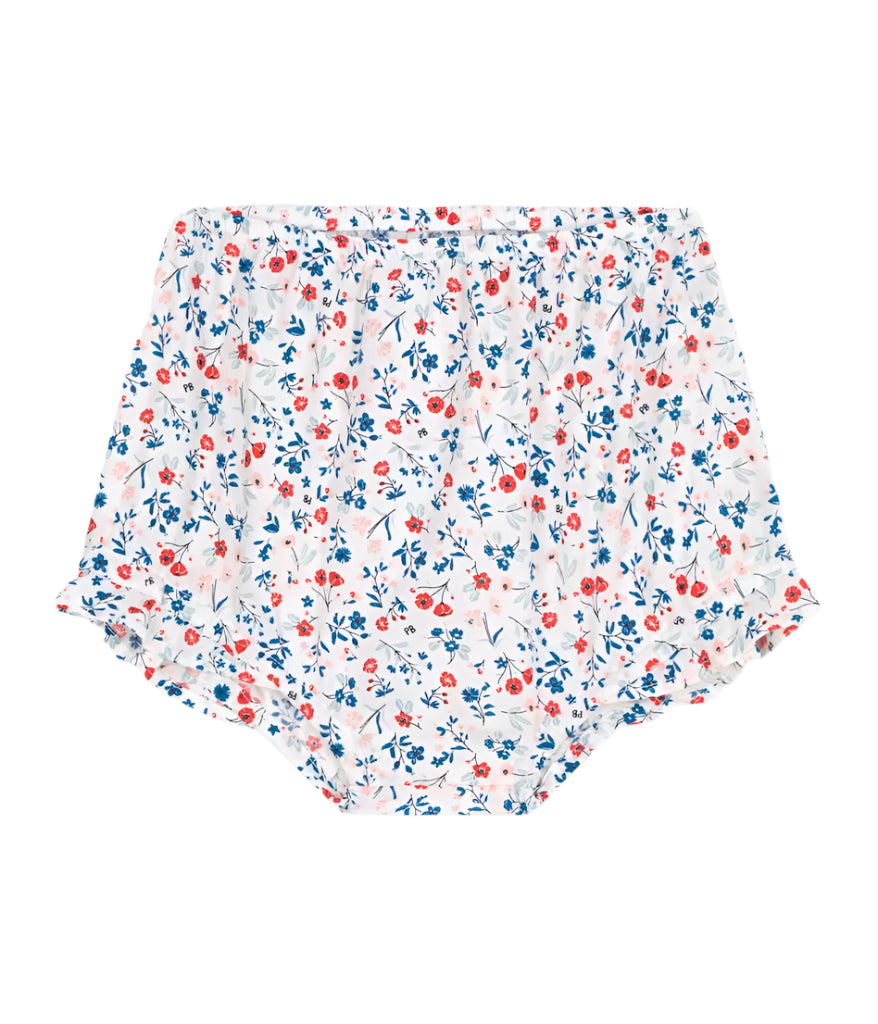 Petit Bateau infant girl floral bloomers