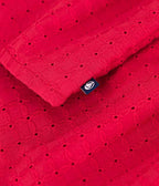 Petit Bateau girls sleeveless eyelet dress