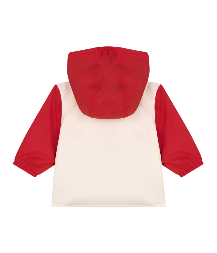 Petit Bateau infant colorblock hooded jacket