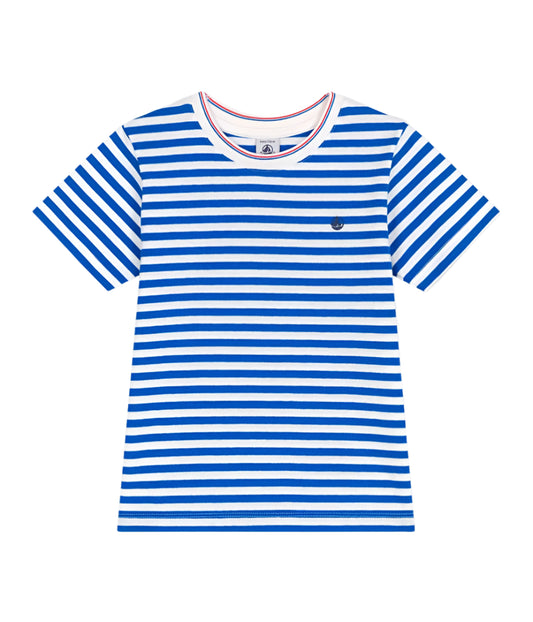 Petit Bateau kids stripe short sleeve tee