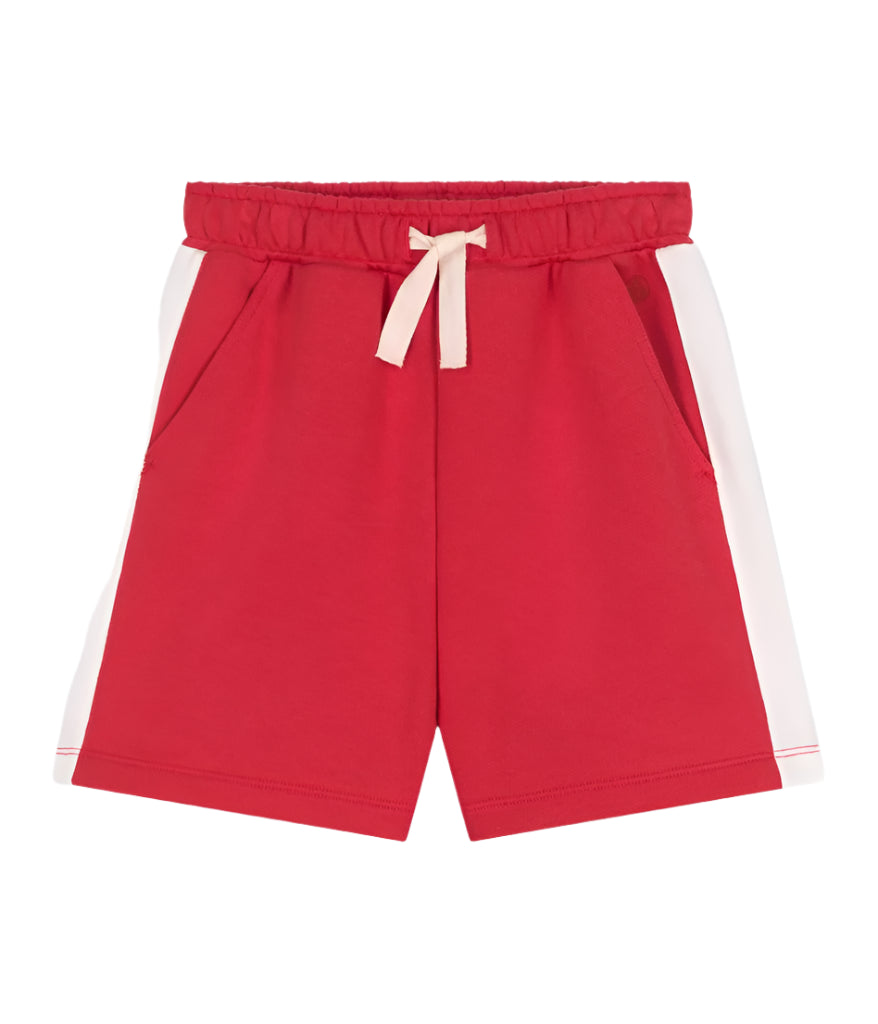 Petit Bateau boys side stripe sweat shorts