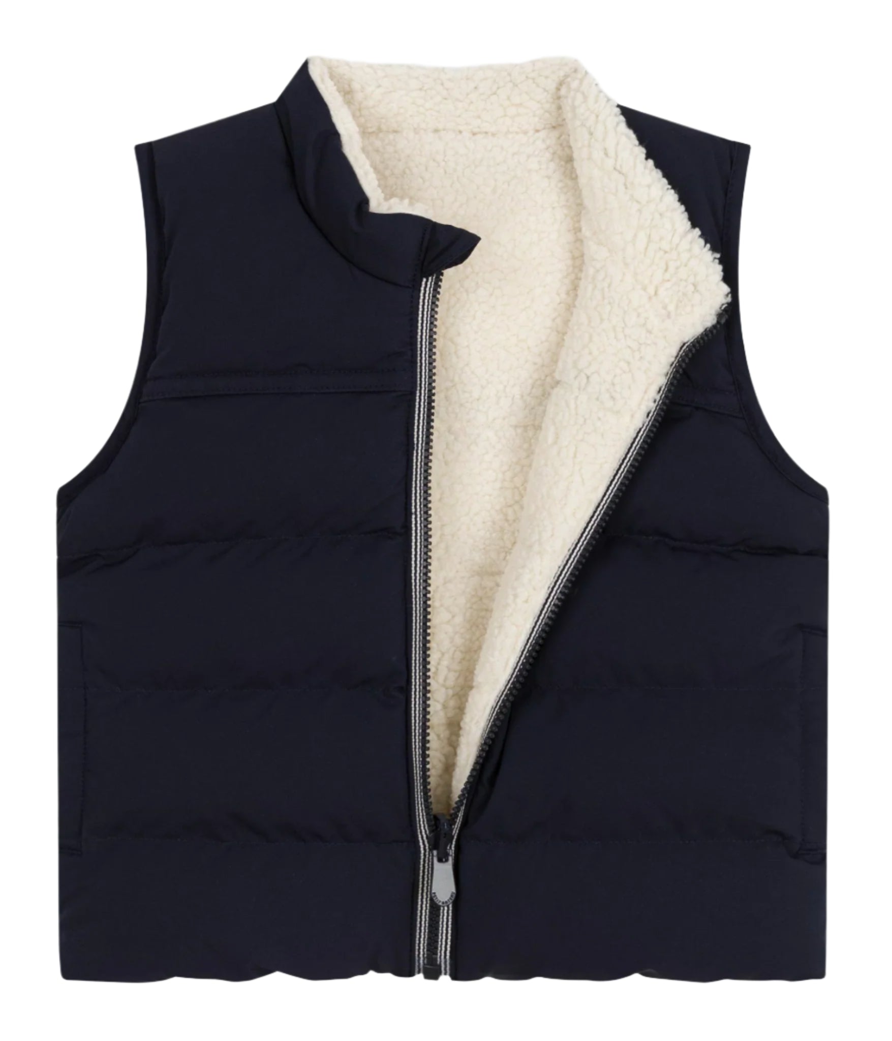 Petit Bateau infant reversible vest