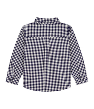 Petit Bateau boys check shirt