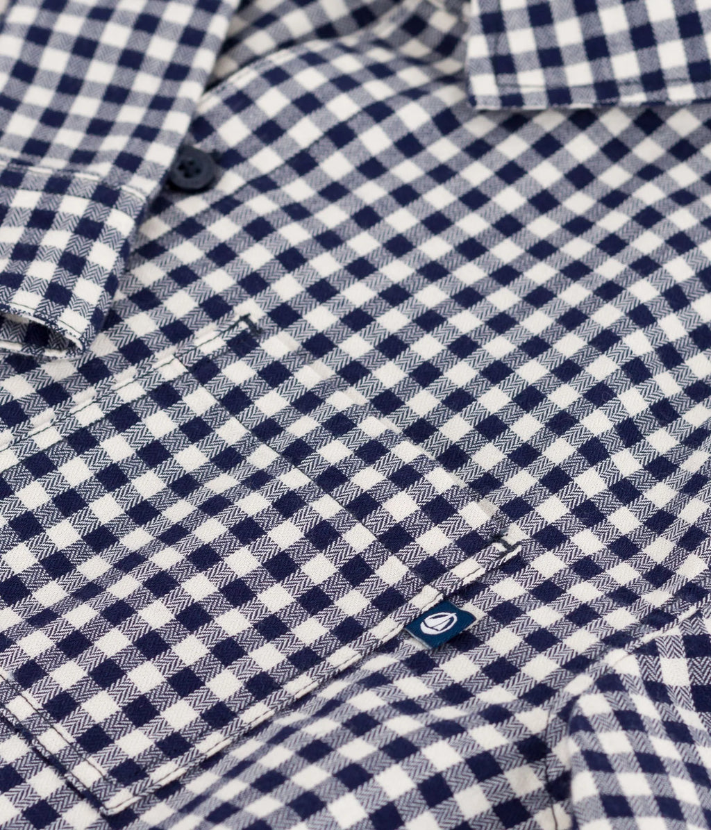 Petit Bateau boys check shirt