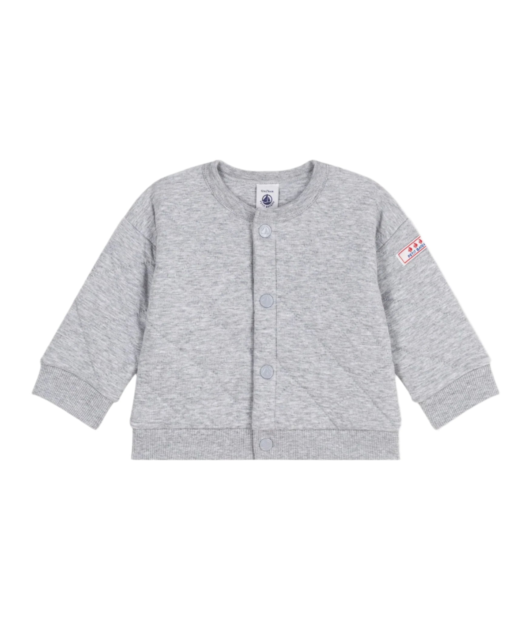 Petit Bateau infant quilted cardigan