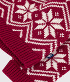 Petit Bateau infant jacquard pullover sweater