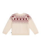 Petit Bateau girls jacquard cardigan