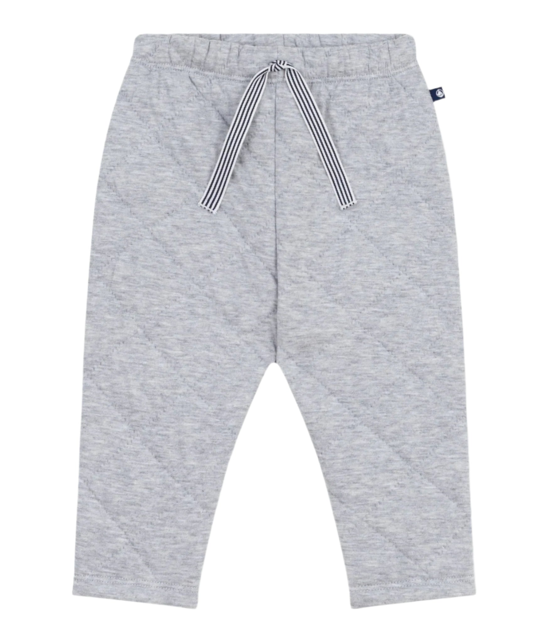 Petit Bateau infant quilted pull on pants