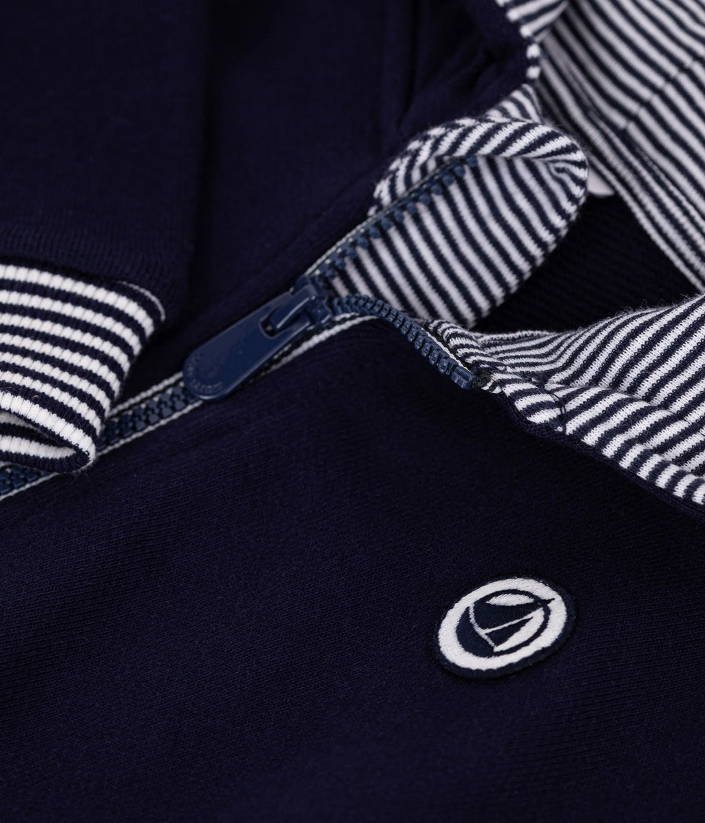 Petit Bateau infant zip hoodie
