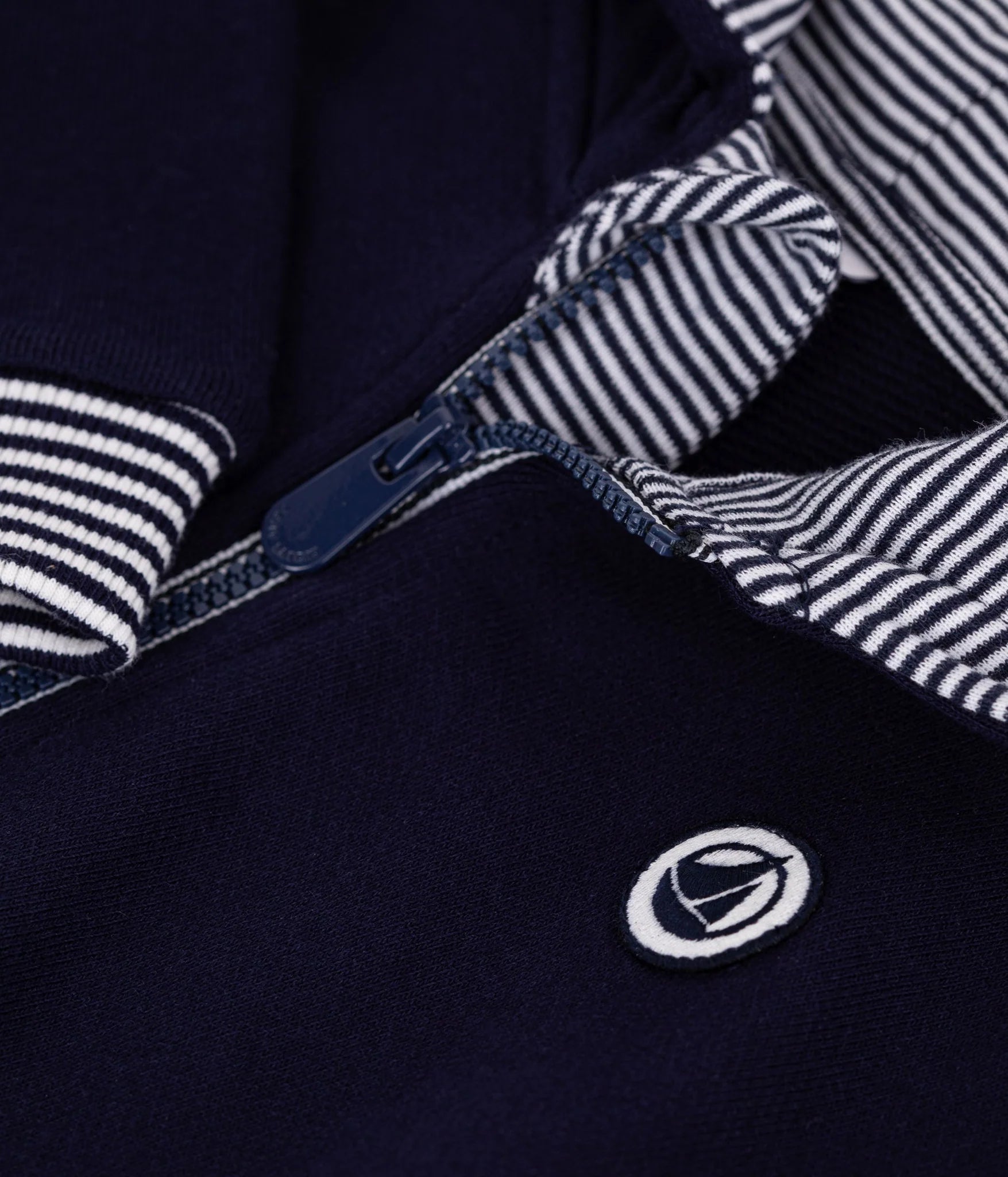Petit Bateau infant zip hoodie