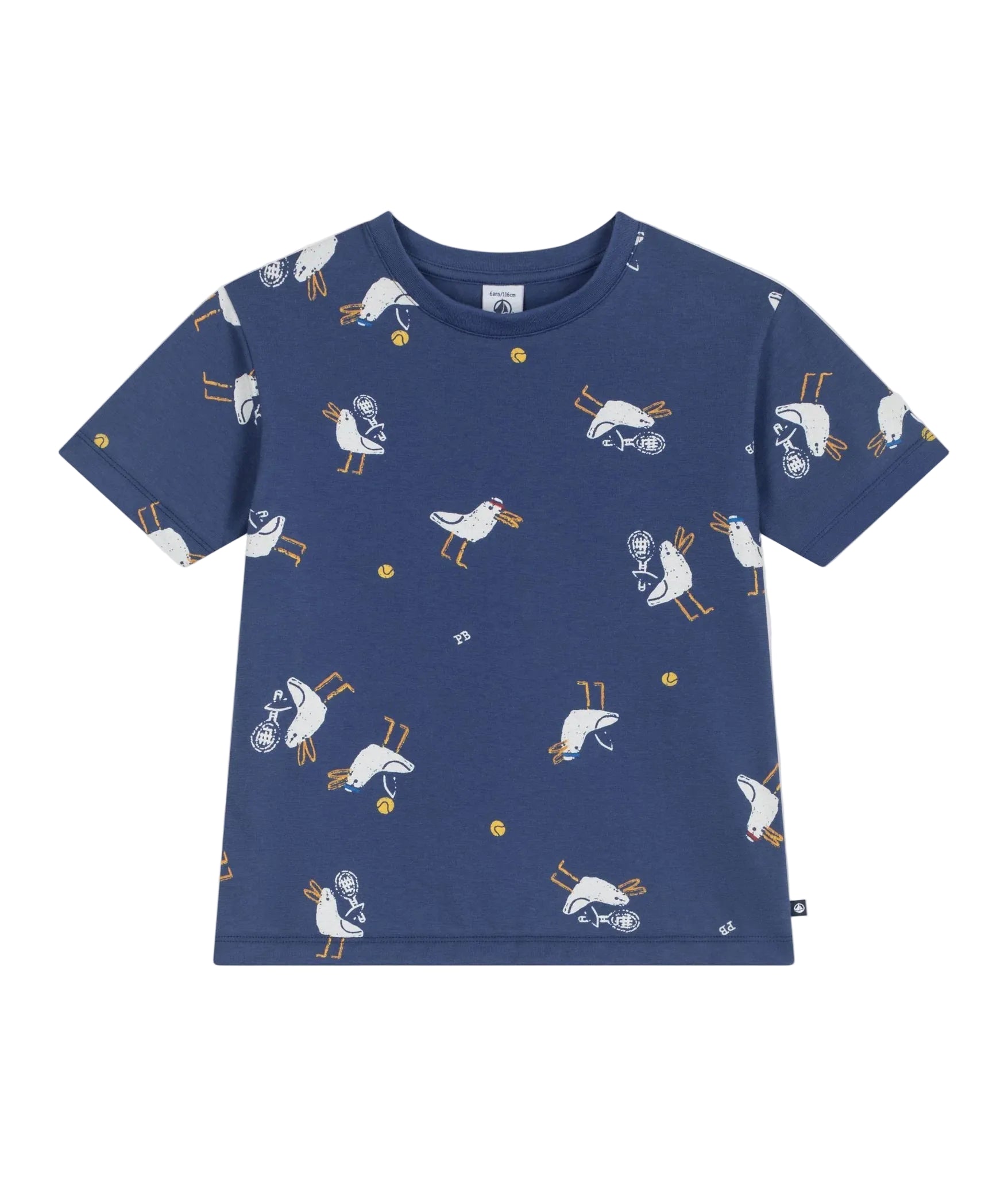 Petit Bateau kids seagull print tee