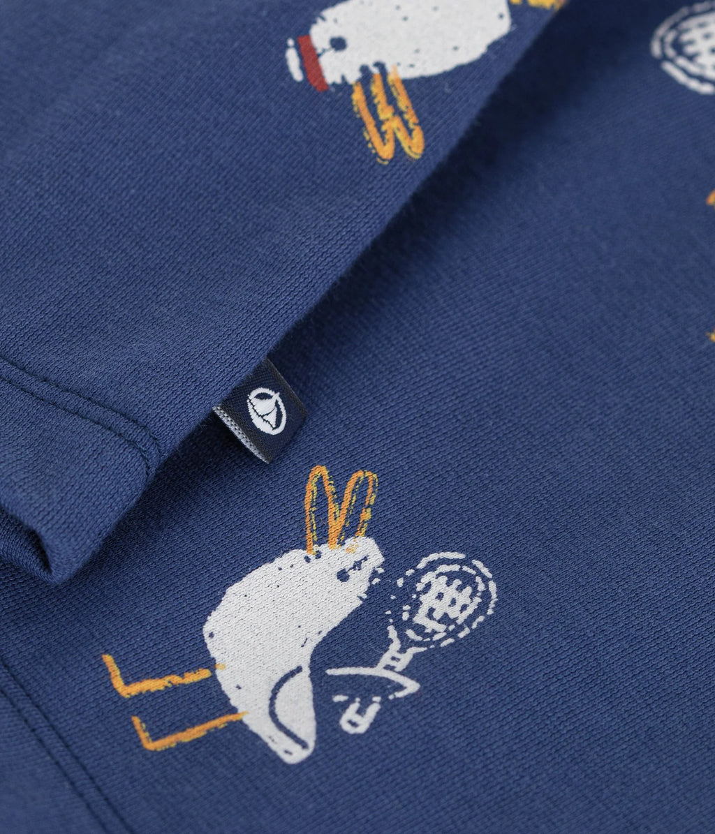 Petit Bateau kids seagull print tee