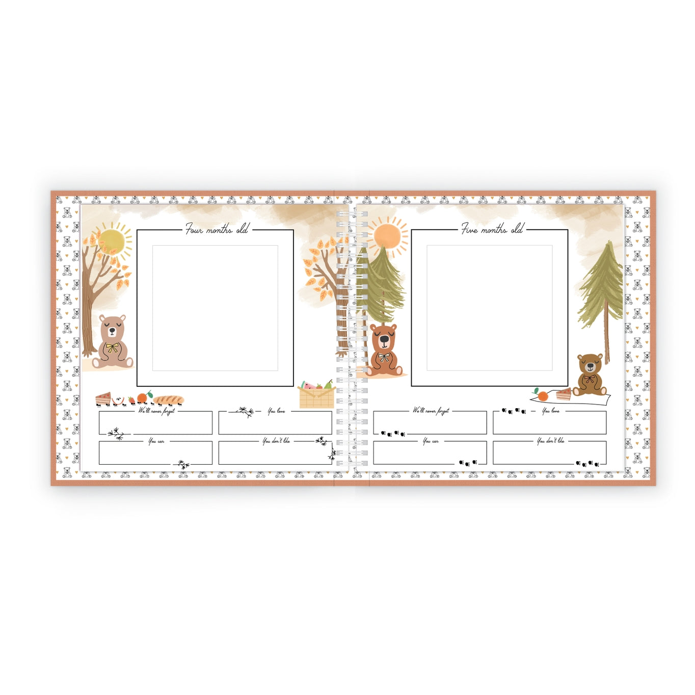 Lucy Darling luxury memory book- teddy bears