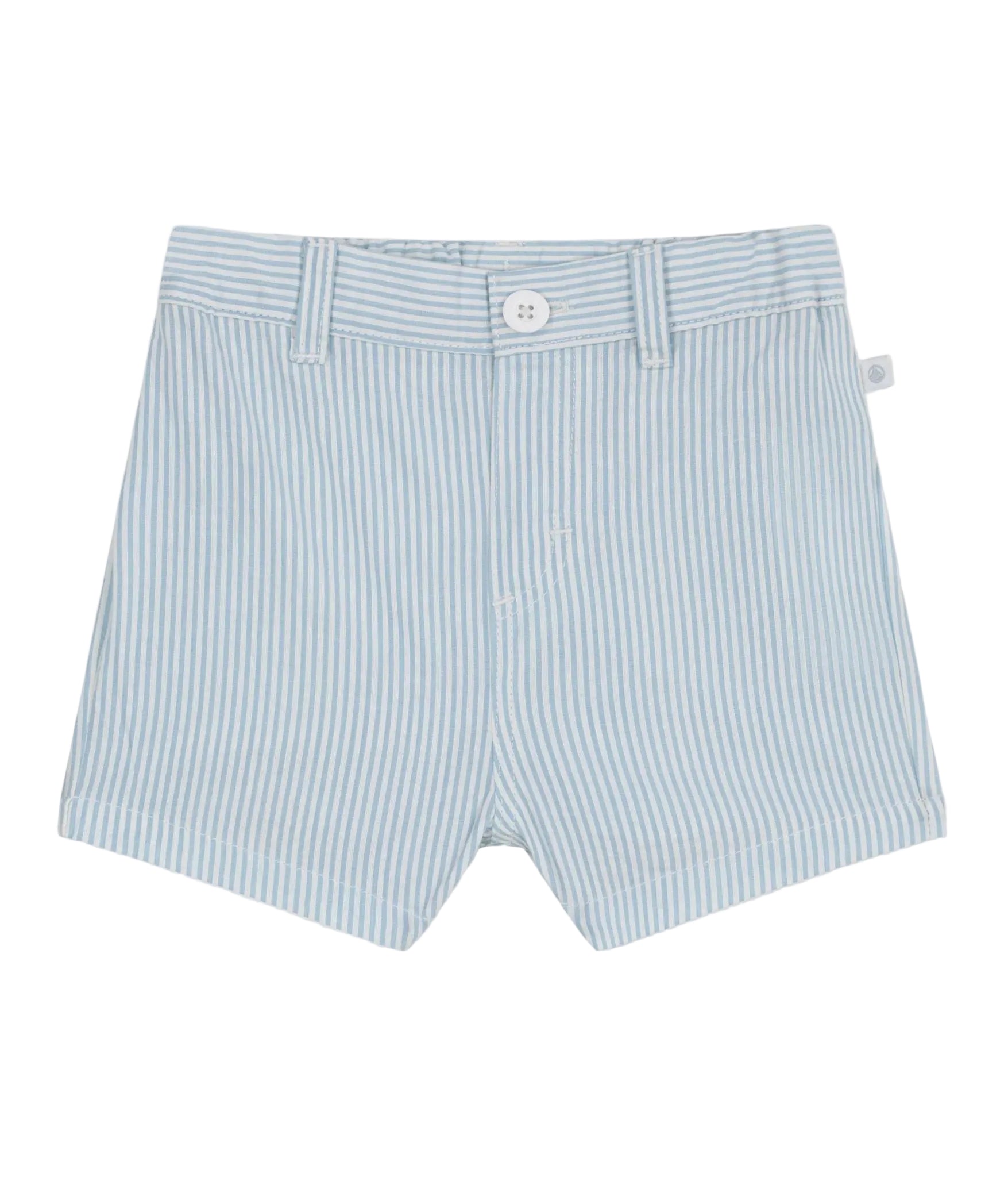 Petit Bateau infant boy seersucker shorts