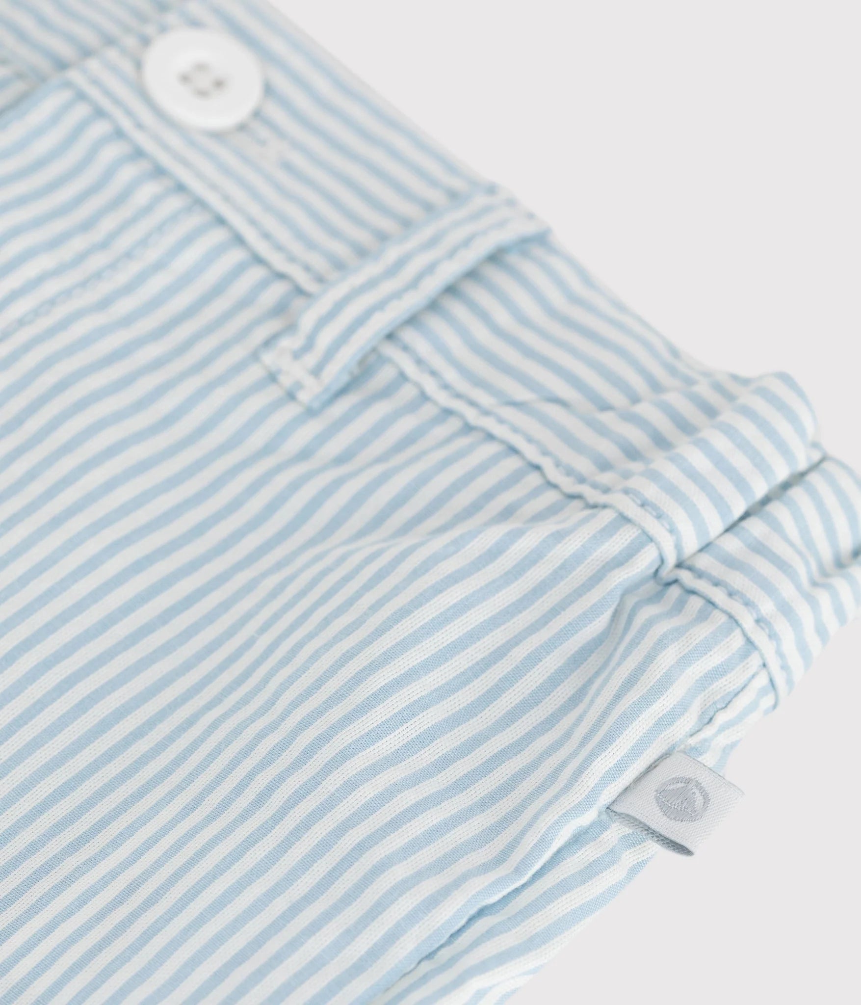 Petit Bateau infant boy seersucker shorts