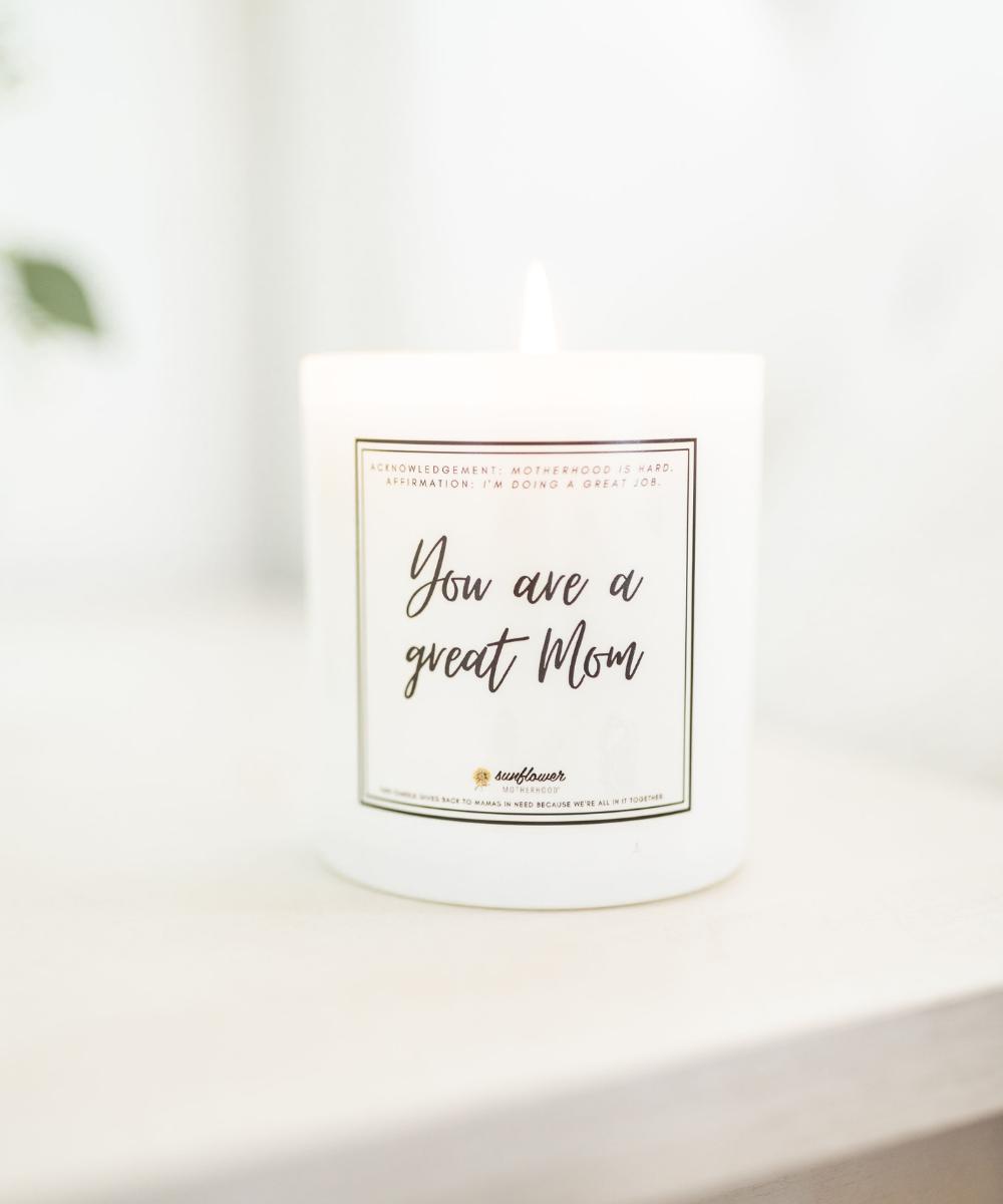 Sunflower Motherhood scented candle