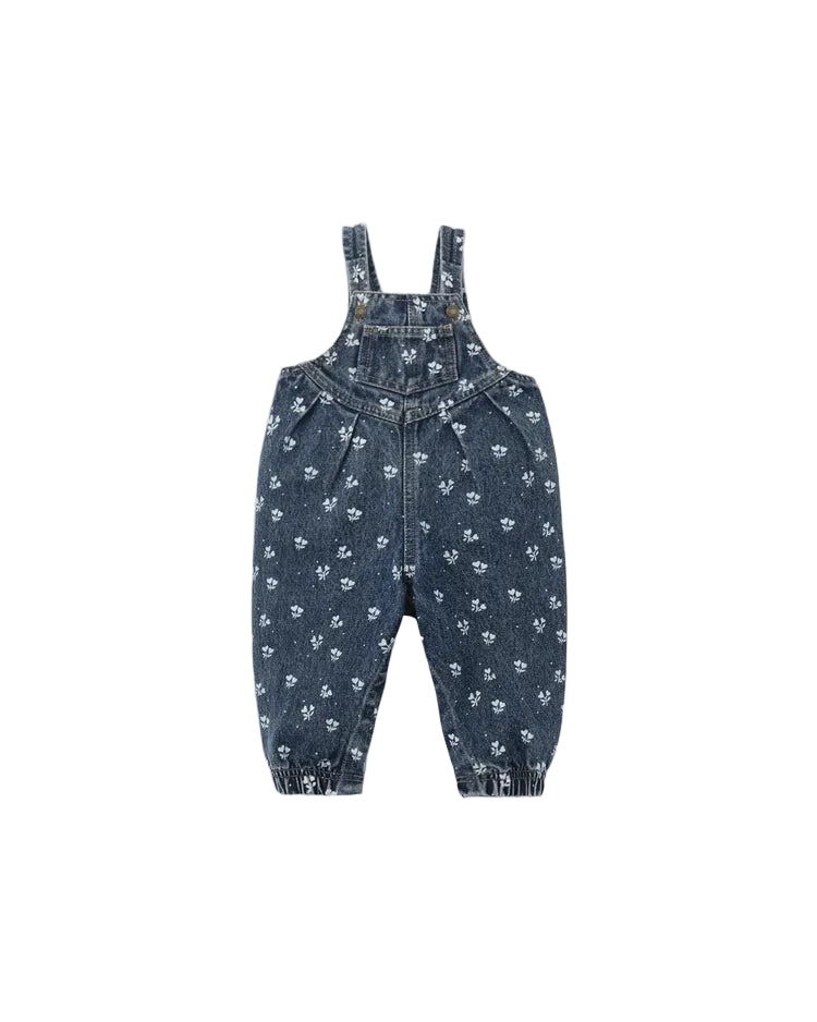 Rylee + Cru infant girl vintage overalls