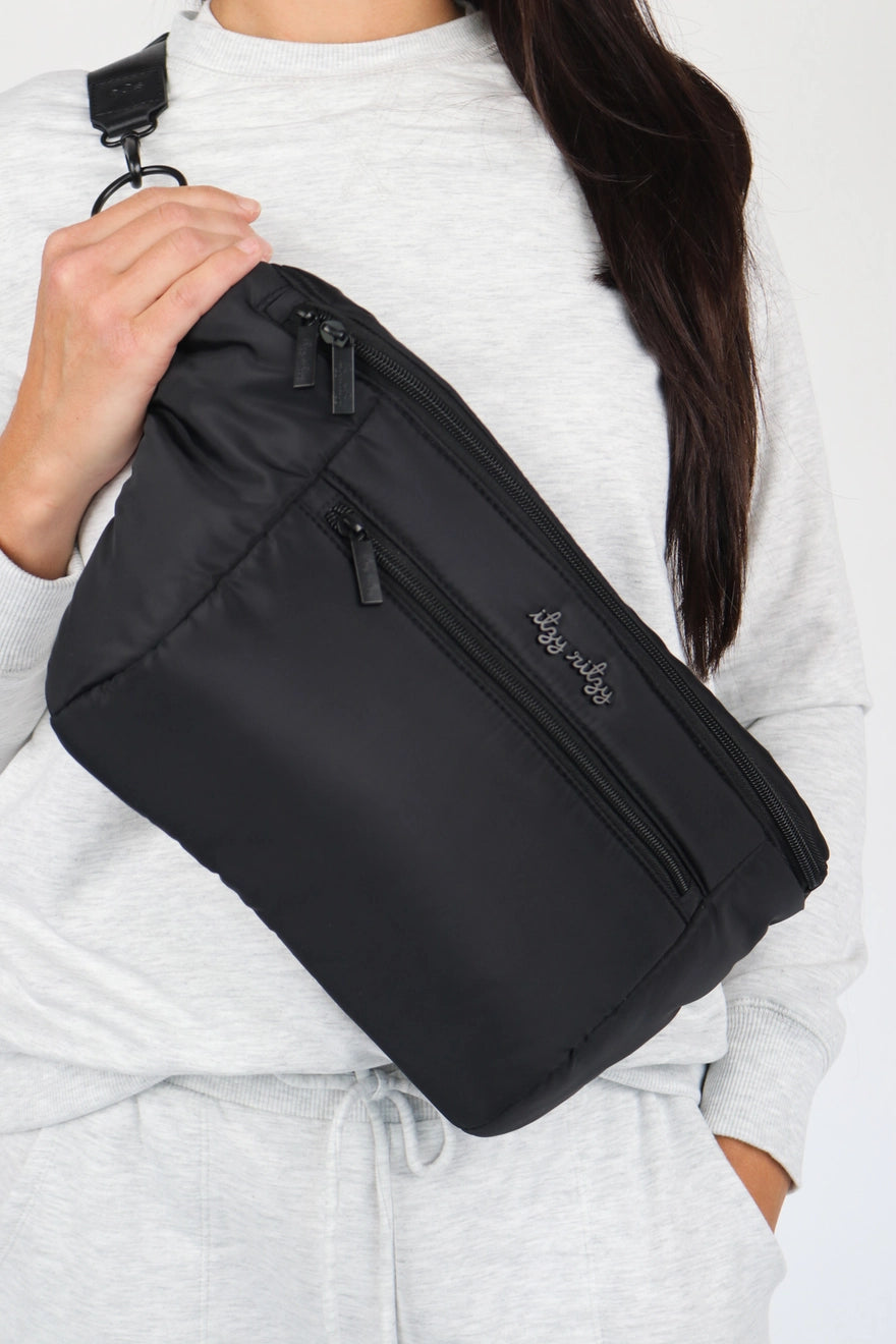 Itzy Ritzy fanny pack & crossbody diaper bag