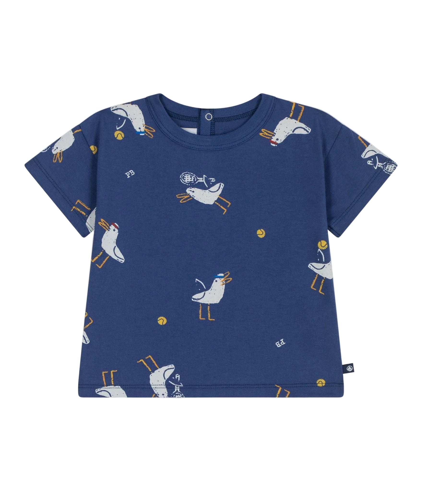 Petit Bateau infant seagull print tee